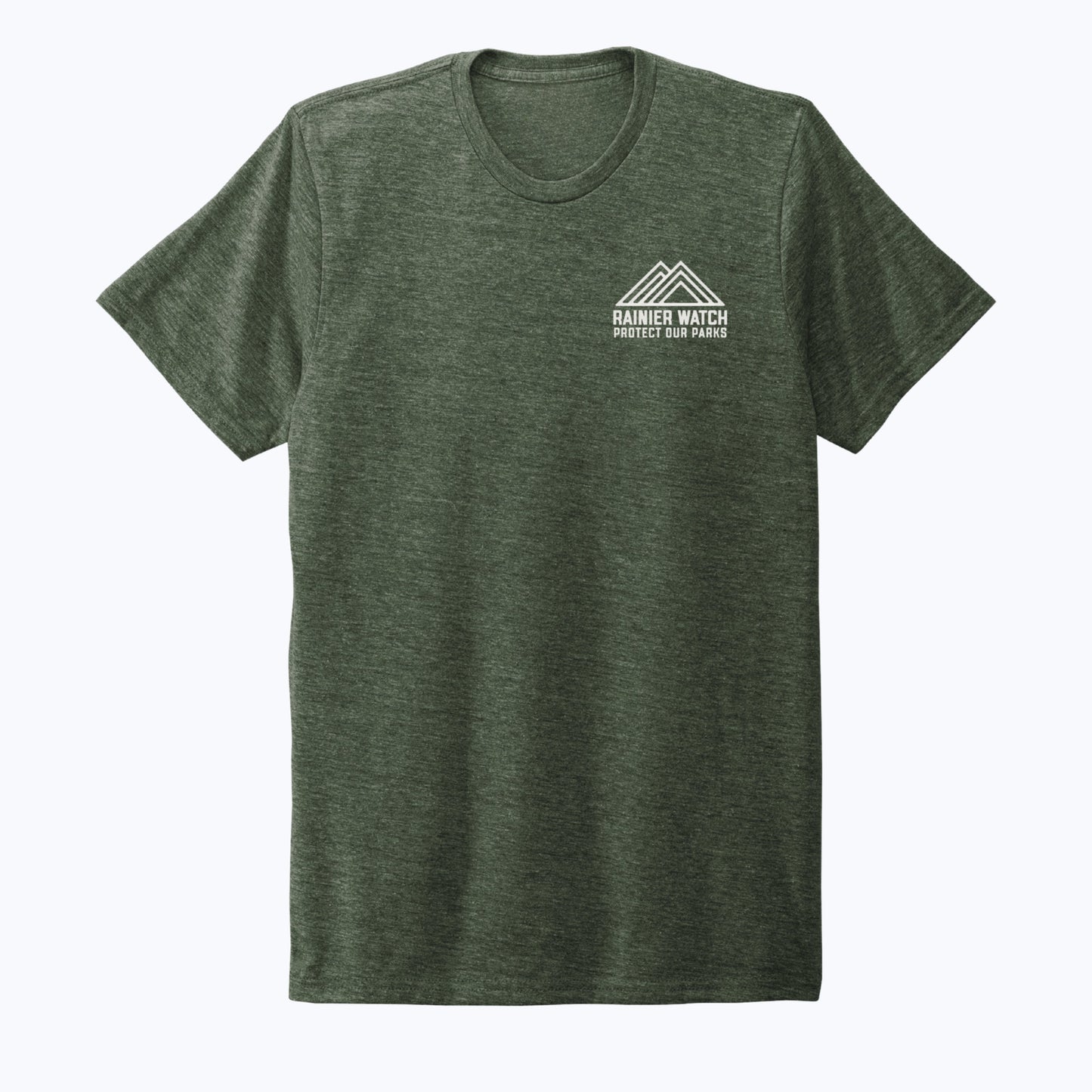 Washington National Parks Eco Tee - Earth Green