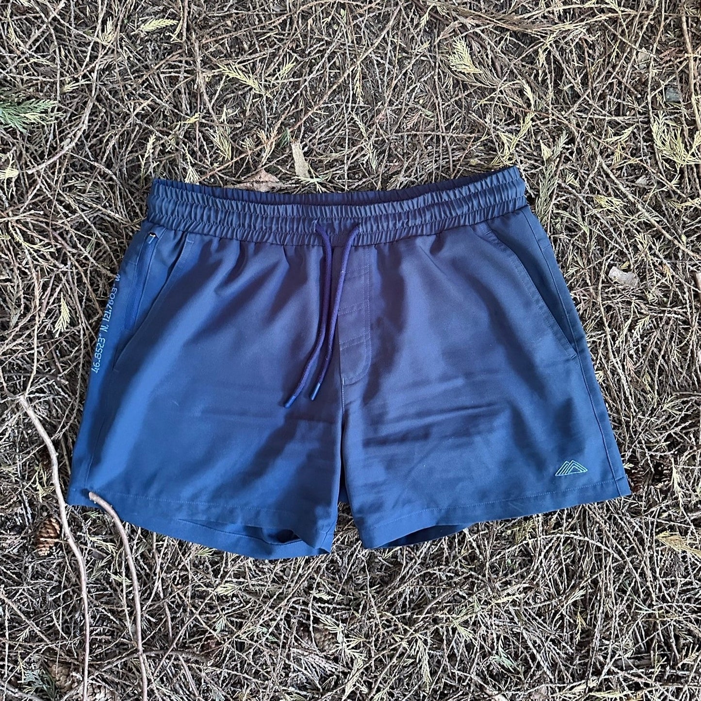 Athletic 5 Inch Recycled Shorts - Cascade Blue