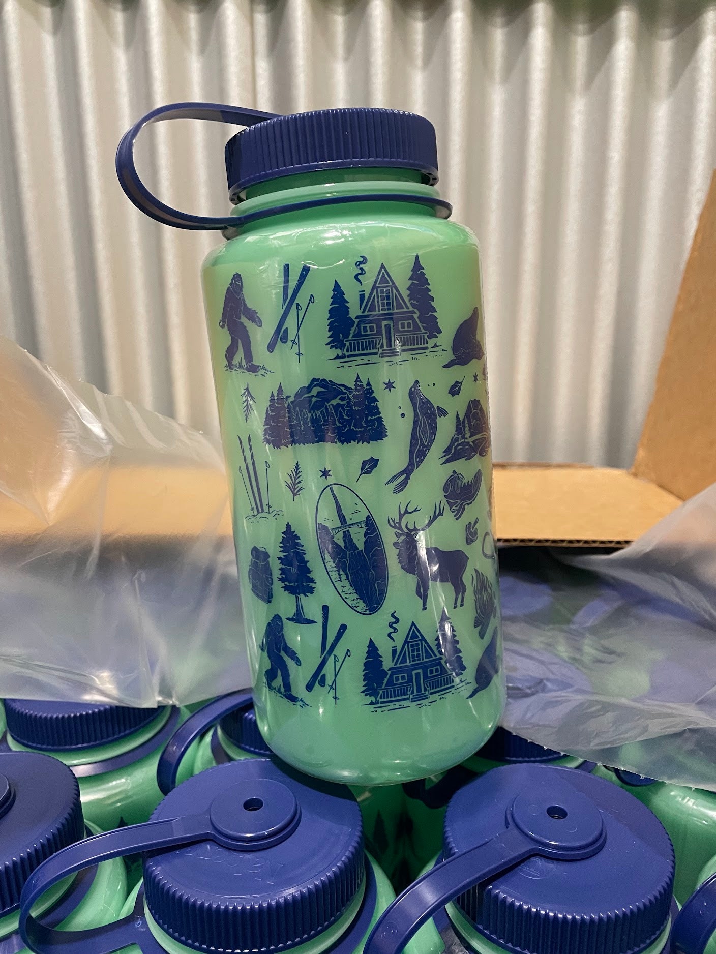 Pacific Northwest Patterns Nalgene Bottle