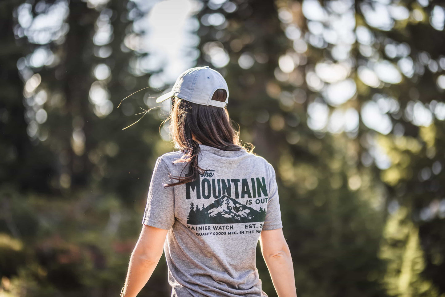 The Mountain Is Out Eco Tee - Unisex