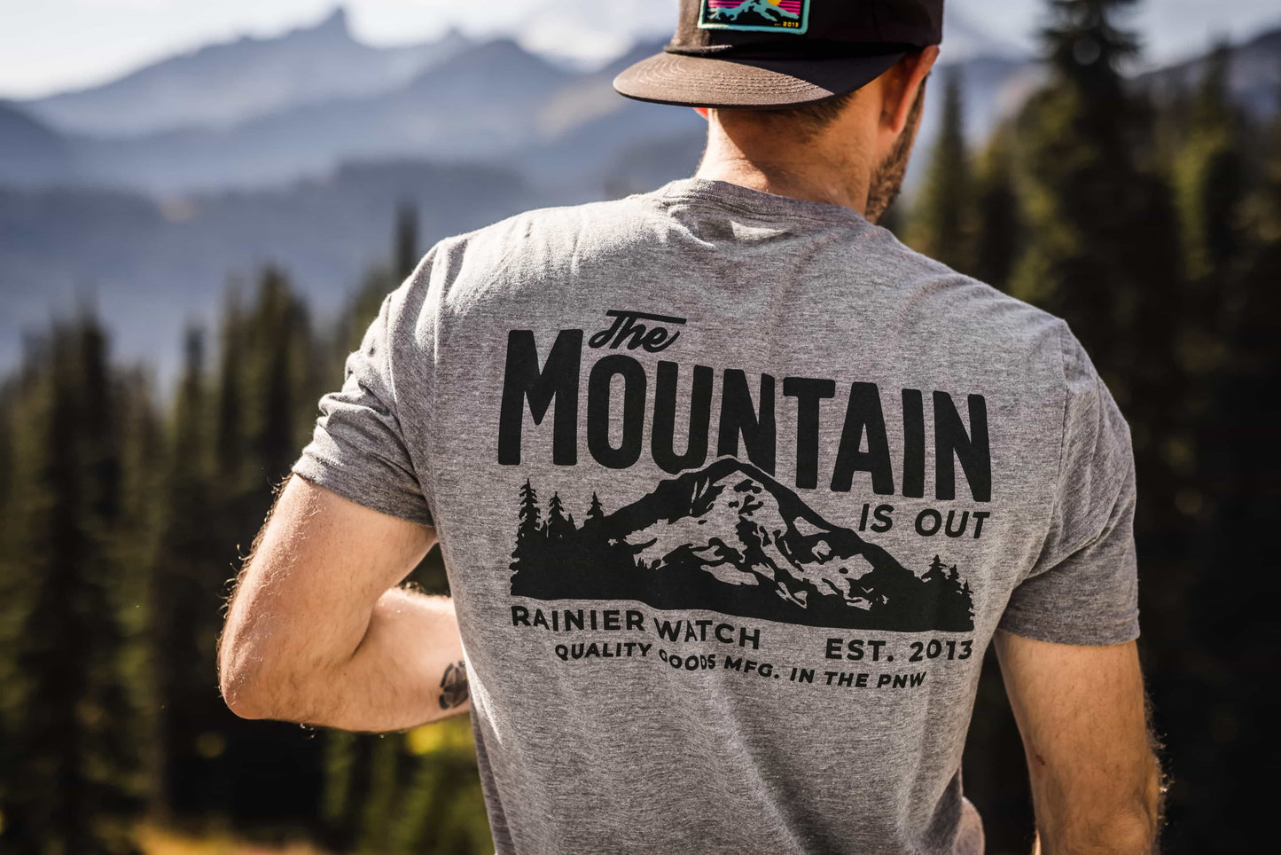 The Mountain Is Out Eco Tee - Unisex