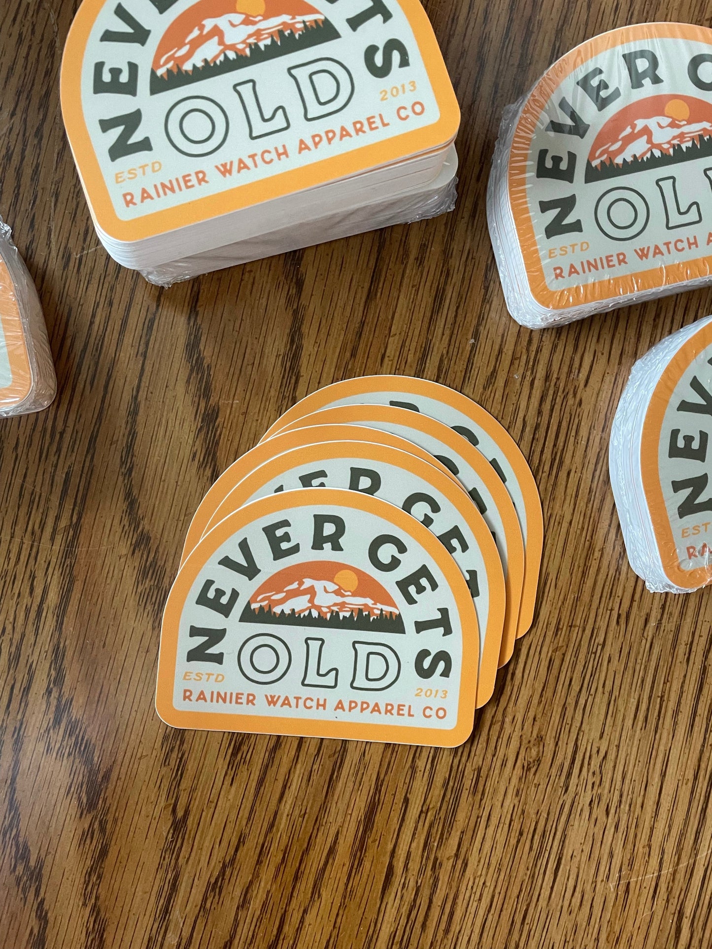 Never Gets Old Sticker