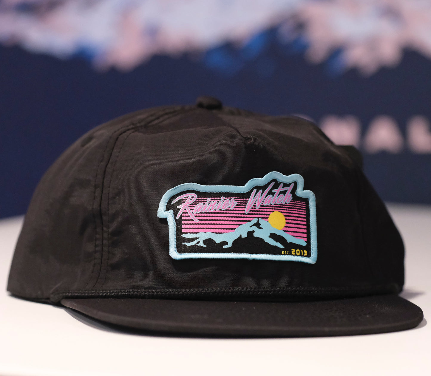Neon Sunset 5 Panel Nylon Cap