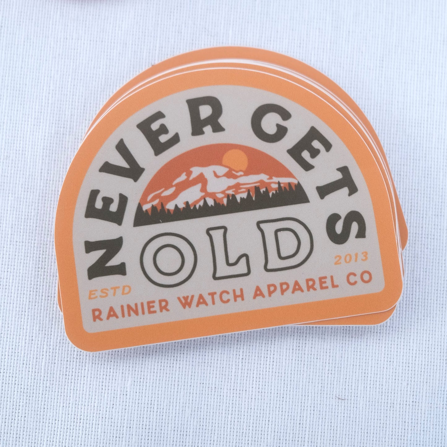 Never Gets Old Sticker