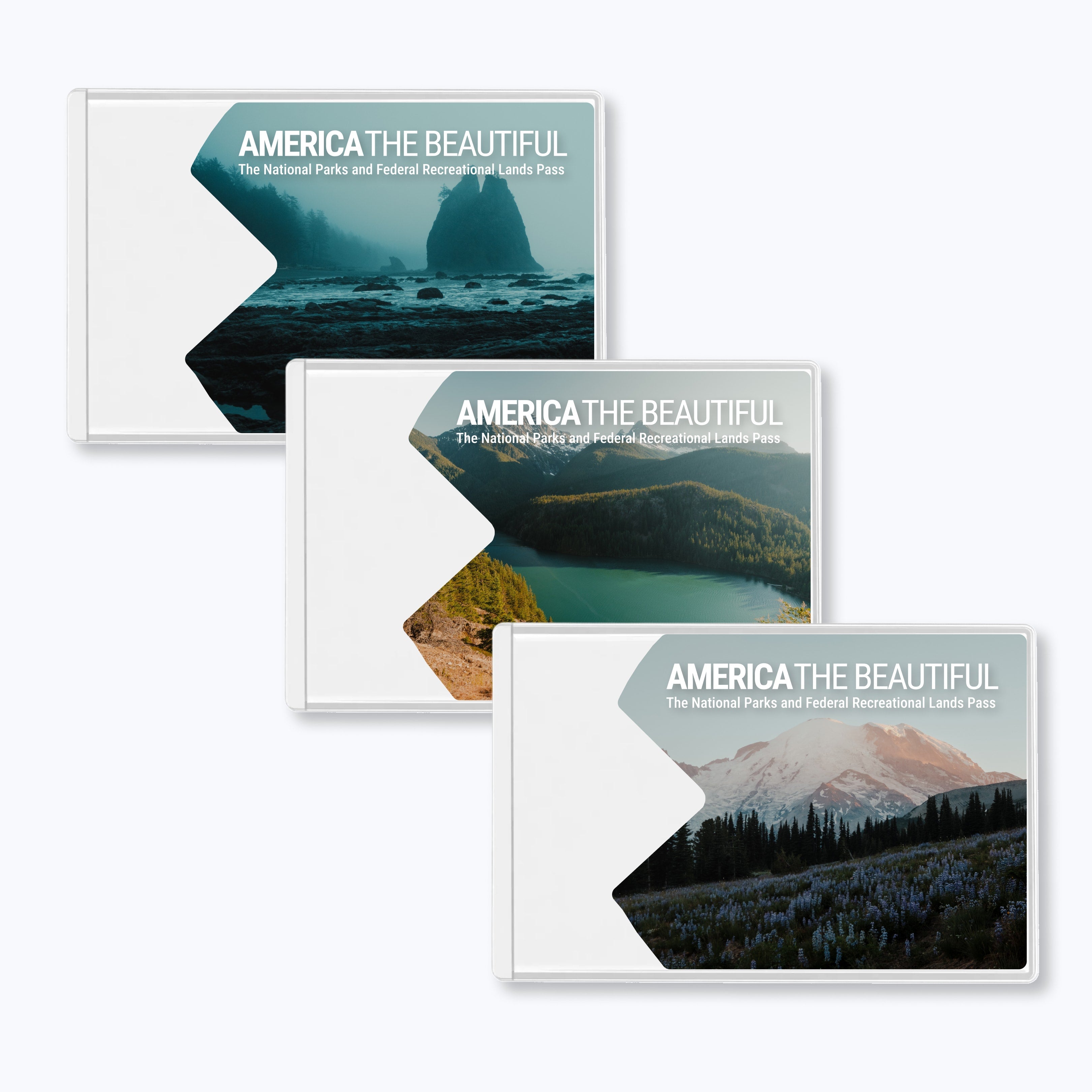 America the Beautiful National Park Pass Card Sleeve