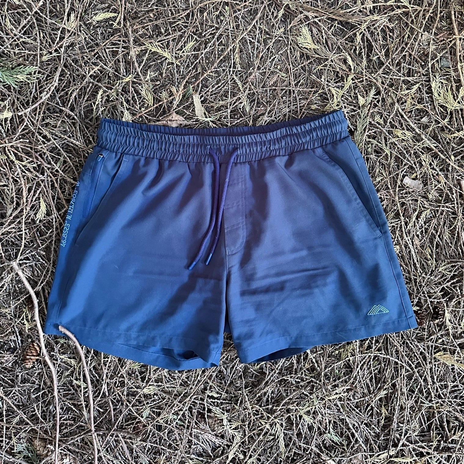 Athletic 5 Inch Recycled Shorts - Cascade Blue