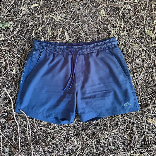 Athletic 5 Inch Recycled Shorts - Cascade Blue