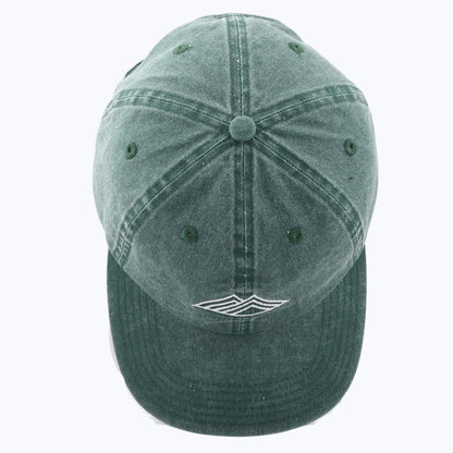 Logo Vintage Wash Dad Cap - Forest