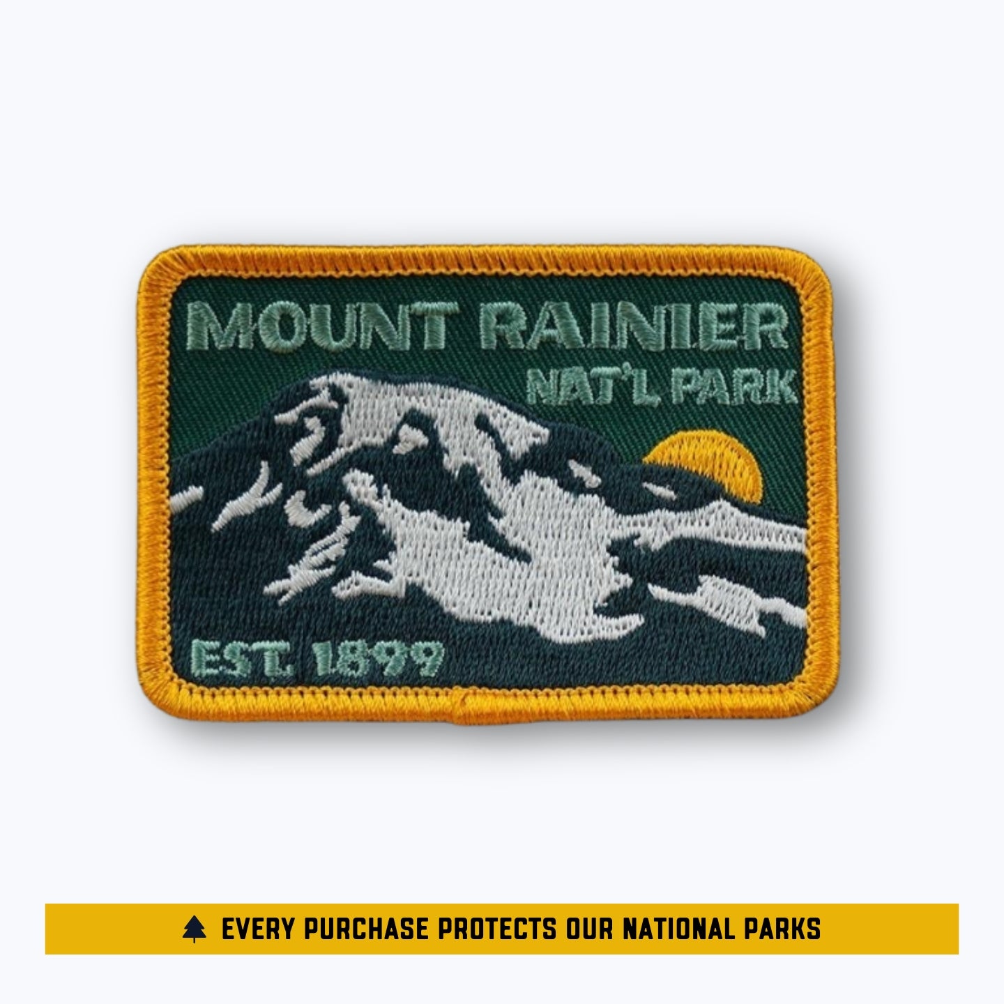 Mount Rainier National Park Est 1899 Patch