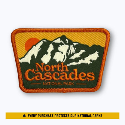 North Cascades National Park Patch - Vintage