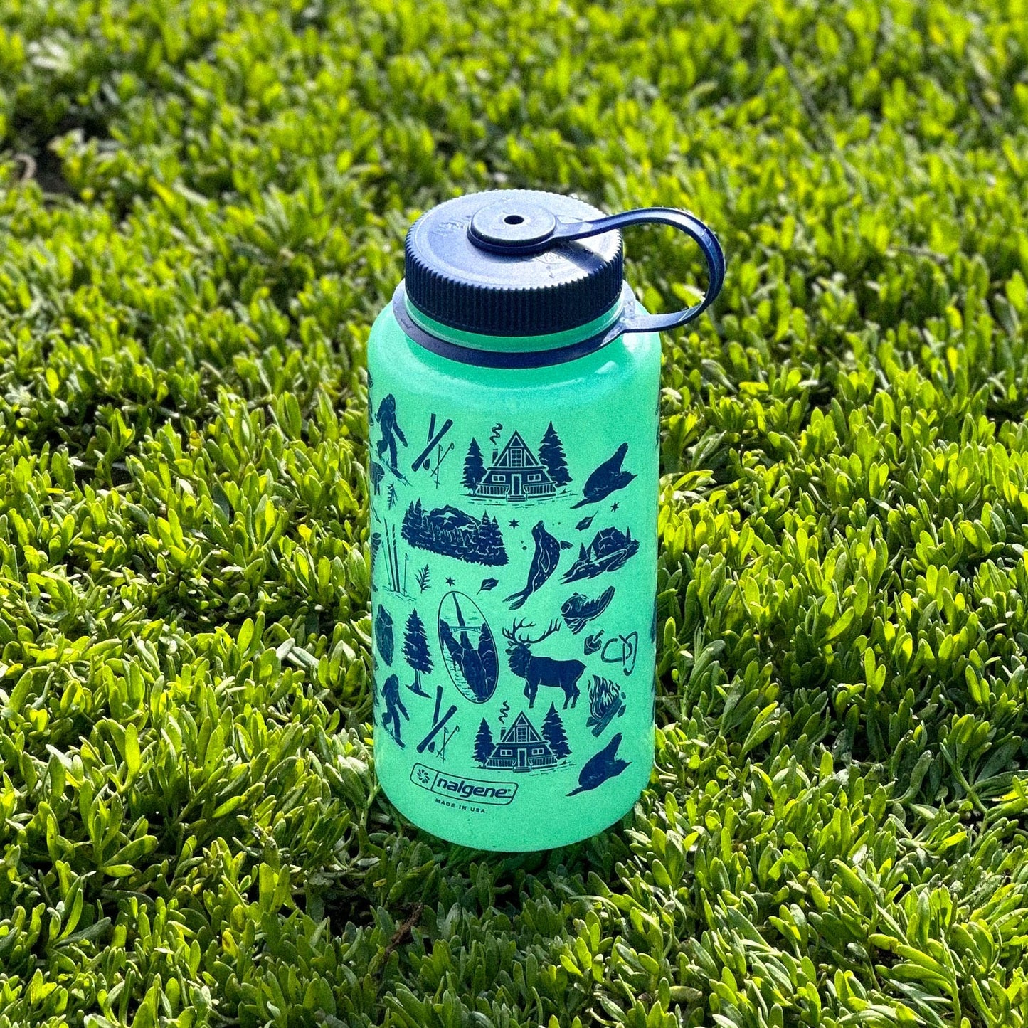 Pacific Northwest Patterns Nalgene Bottle