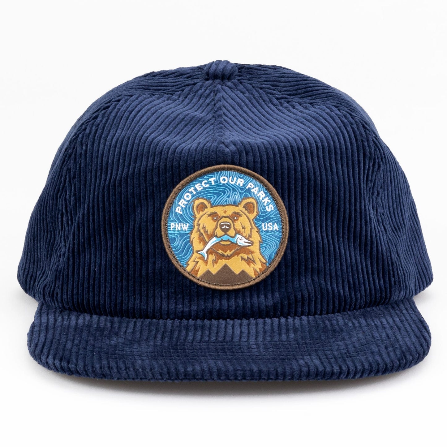 Protect Our Parks Bear Corduroy Cap