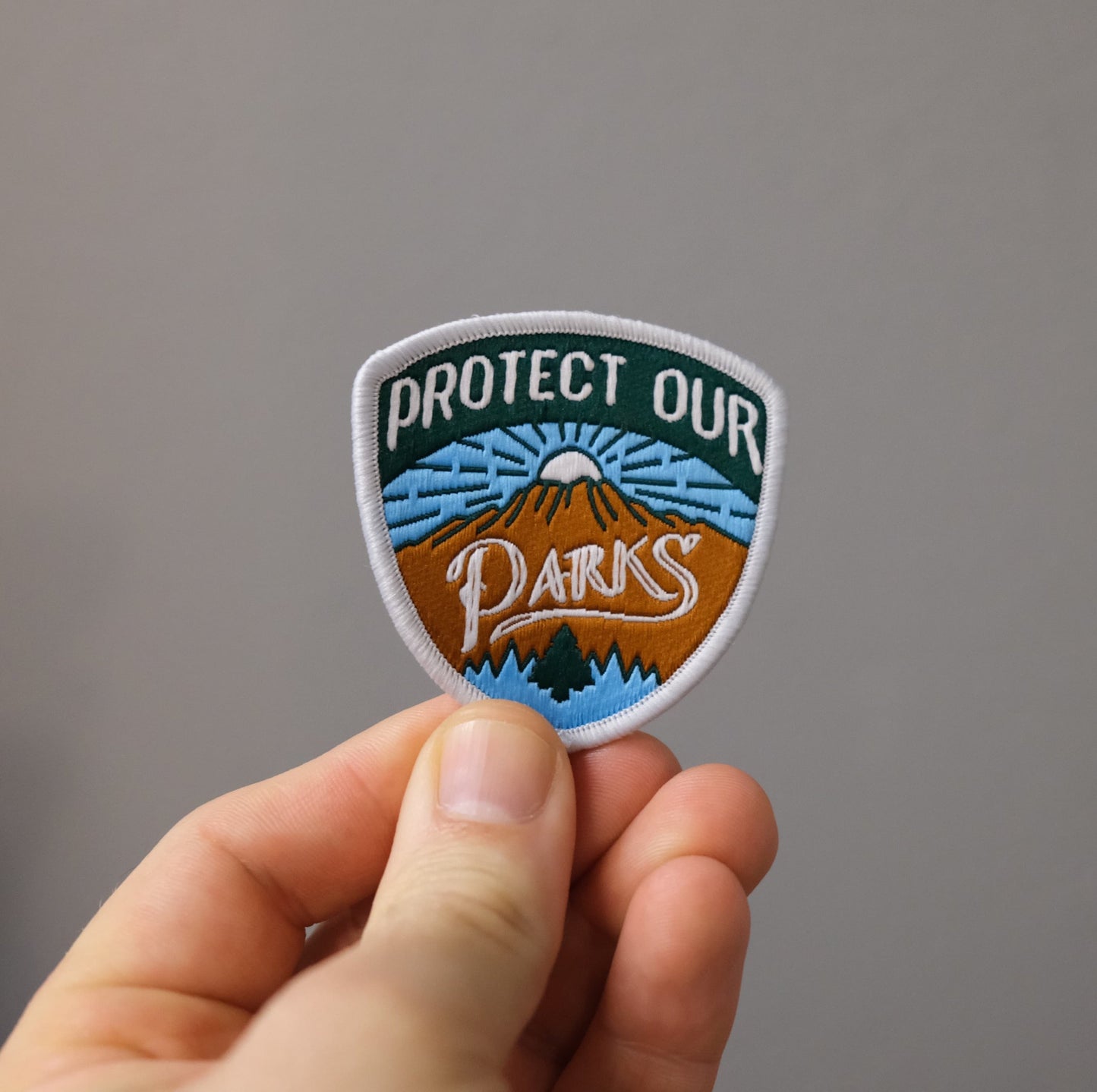 Protect our Parks Sunburst Patch