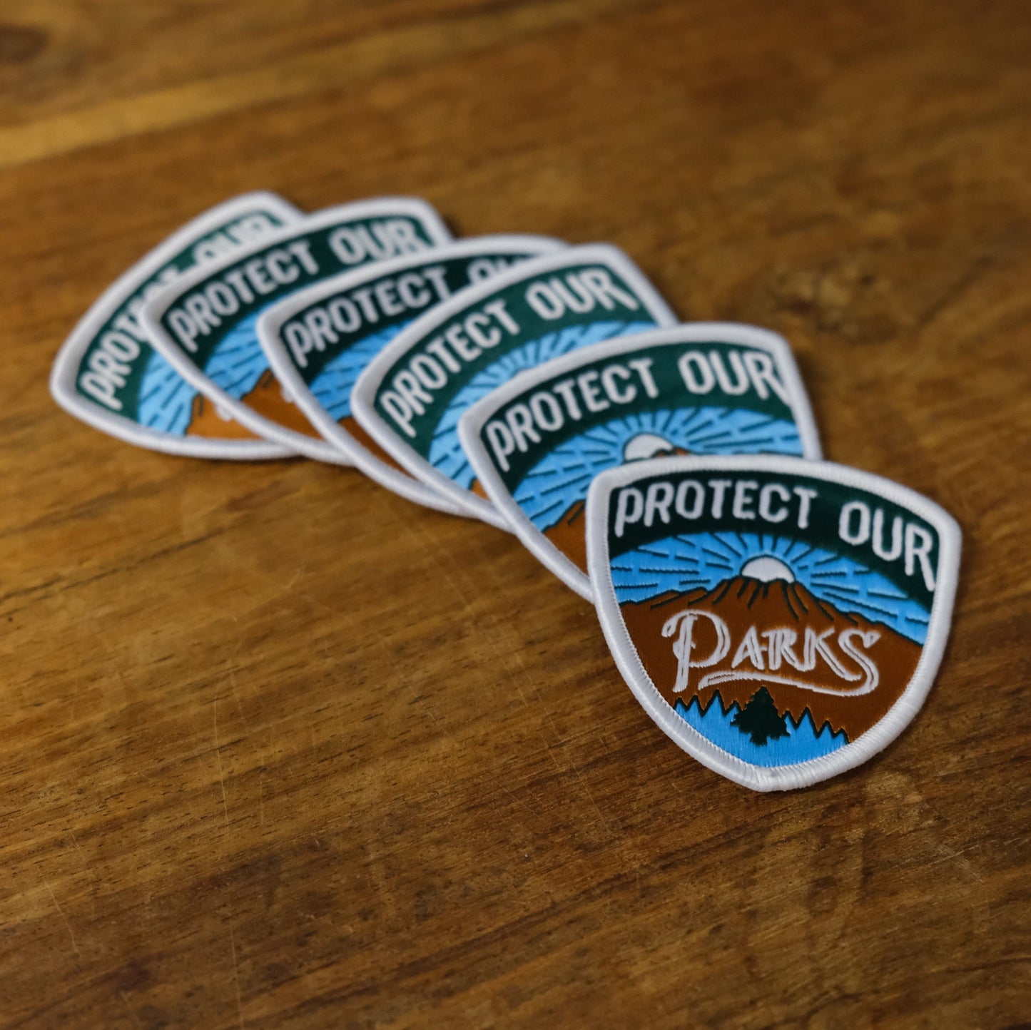 Protect our Parks Sunburst Patch