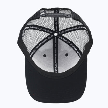Ranger Patch Trucker Snapback Cap - Black