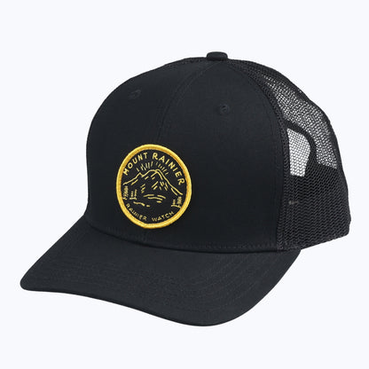 Ranger Patch Trucker Snapback Cap - Black