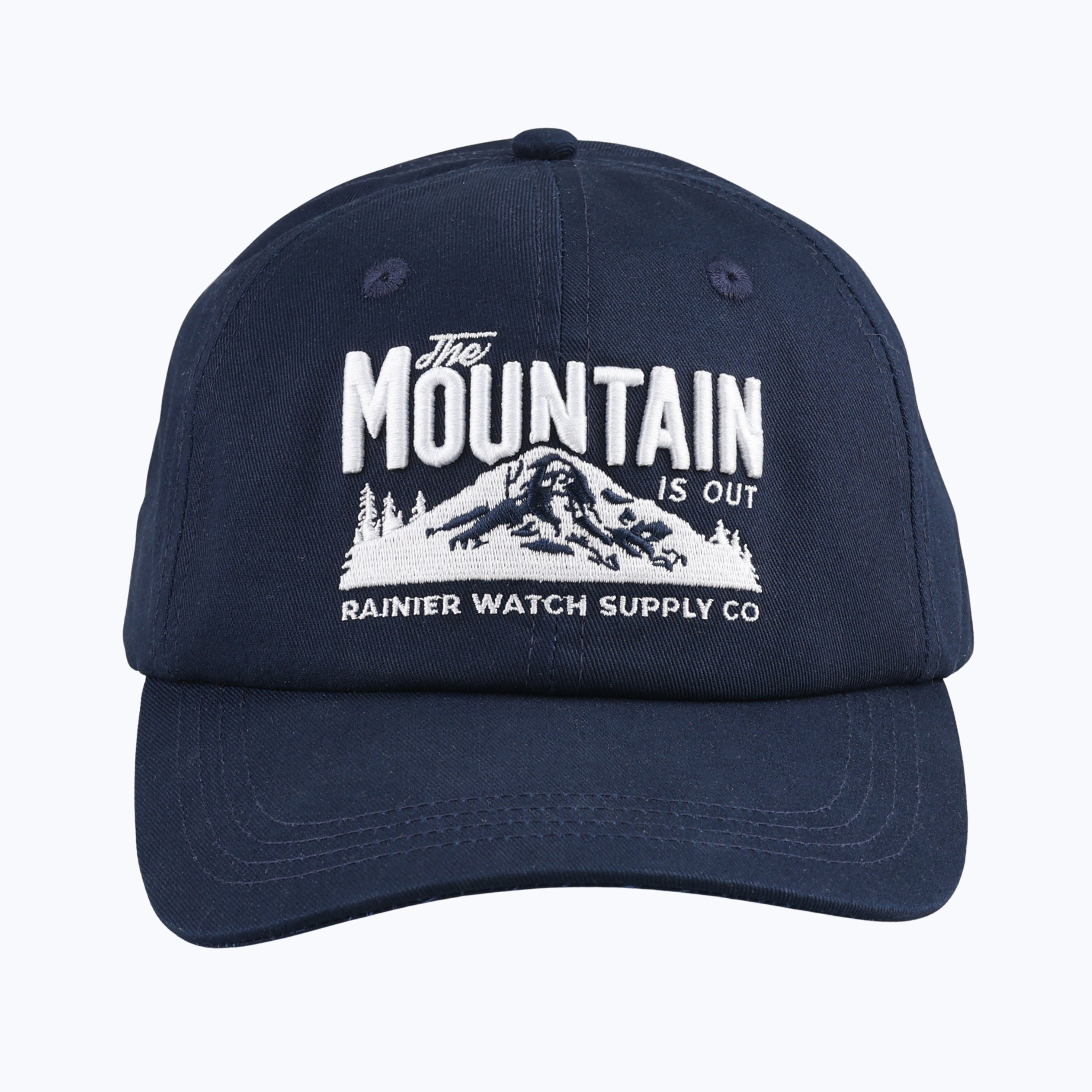 The Mountain Is Out Dad Cap - Navy
