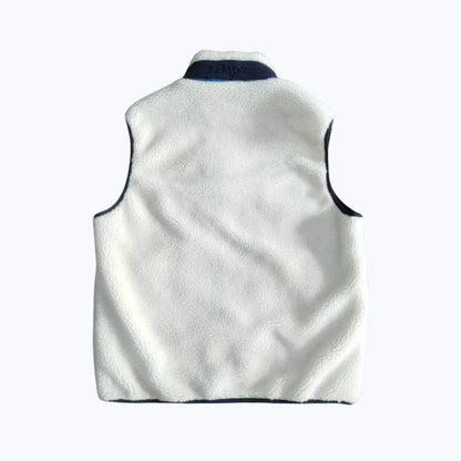 Turbo SuperFleece Vest - Lined Recycled Fleece - Cream