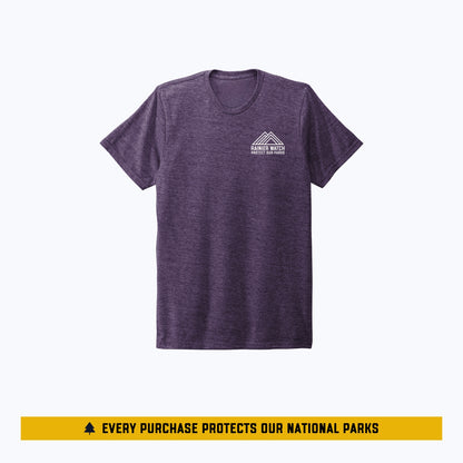 Washington National Parks Eco Tee - Huckleberry Purple