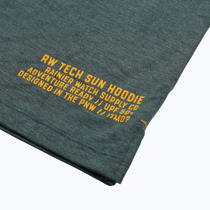 Tech Sun Hoodie - Forest Green
