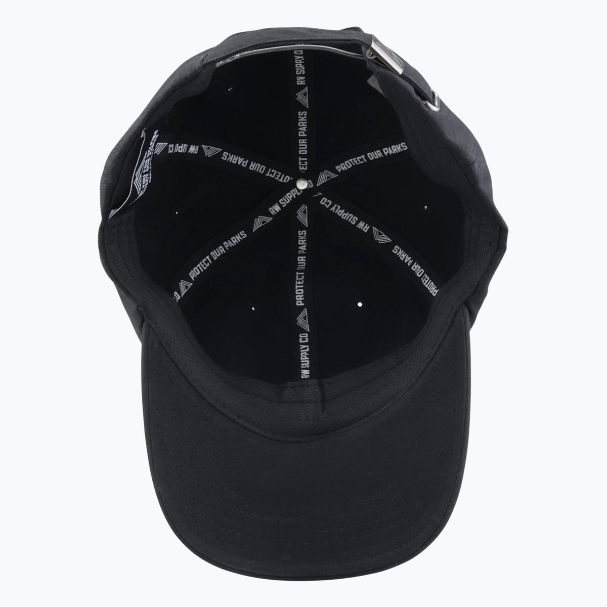 The Mountains Are For Everyone Patch Dad Cap - Black