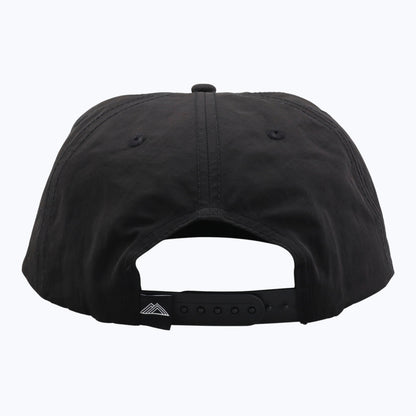The Mountains Are For Everyone Patch Recycled Nylon Cap - Black
