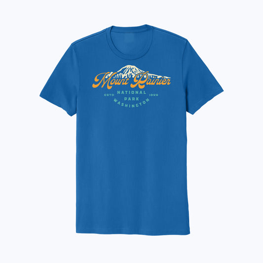 Winthrop Organic Cotton Unisex Tee - Alpine Blue