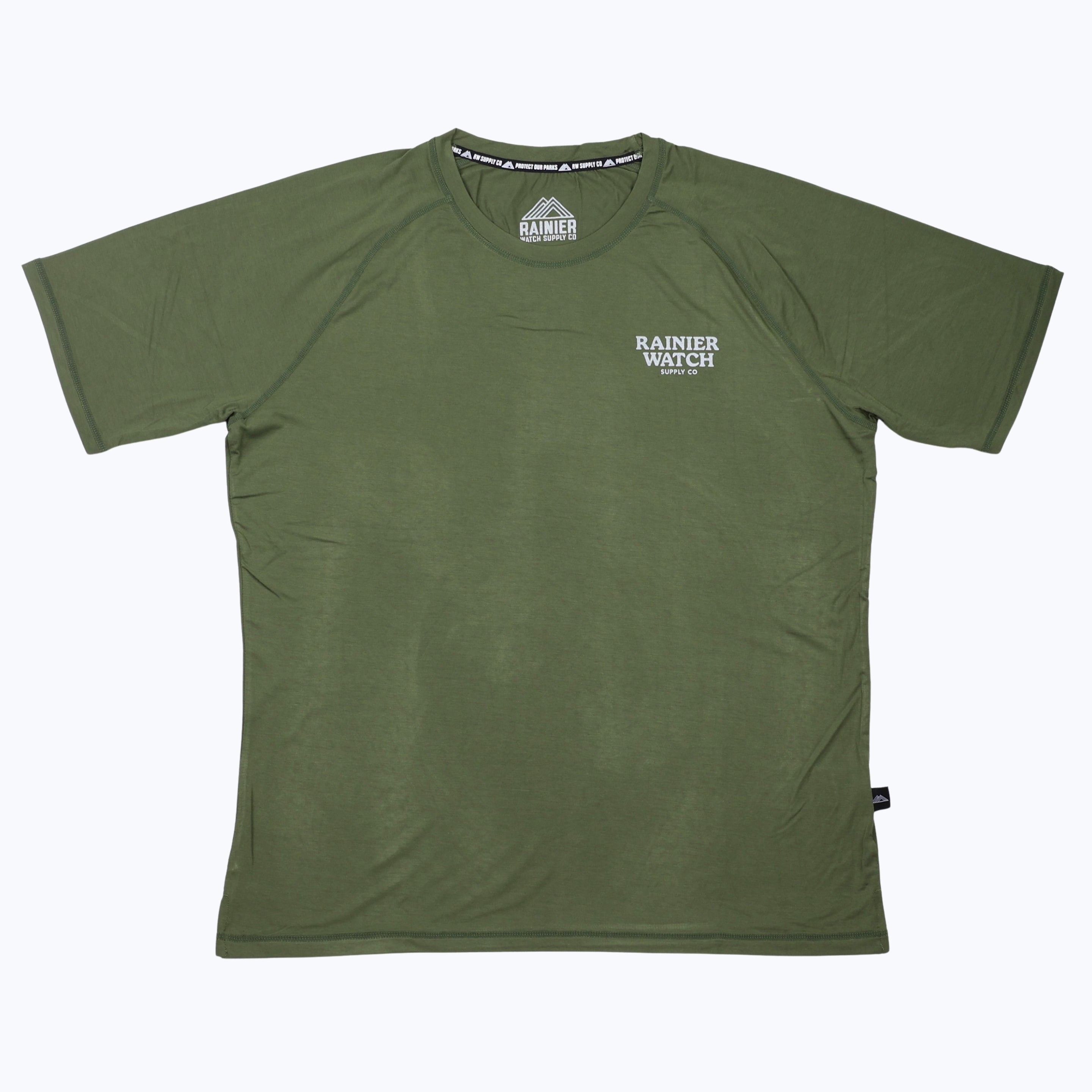 Wonderland Bamboo Active Tee - Forest