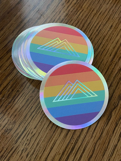 Rainbow Pride Prismatic Sticker