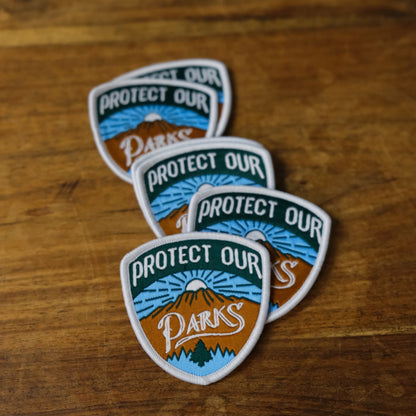 Protect our Parks Sunburst Patch