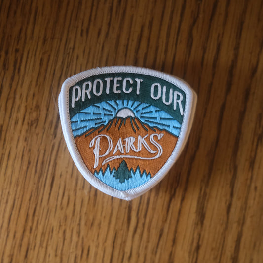 Protect our Parks Sunburst Patch